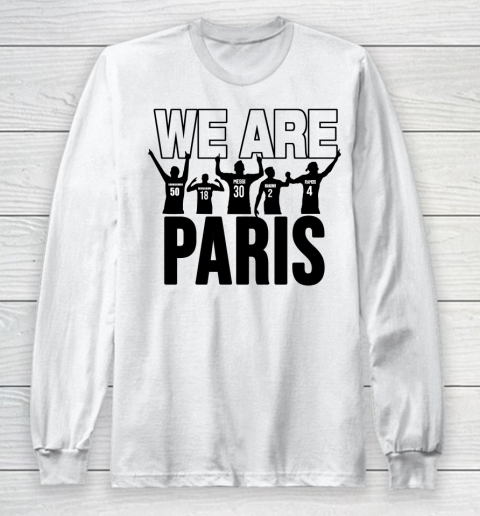 We Are Paris T Shirt Ici C'est Paris Welcome To Paris Long Sleeve T-Shirt