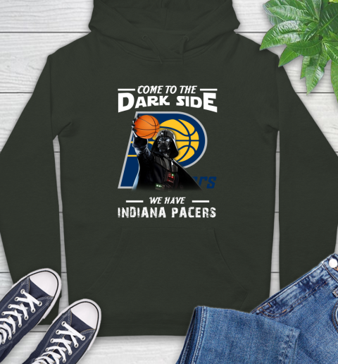 NBA Come To The Dark Side We Have Indiana Pacers Star Wars Darth Vader Basketball Hoodie 12