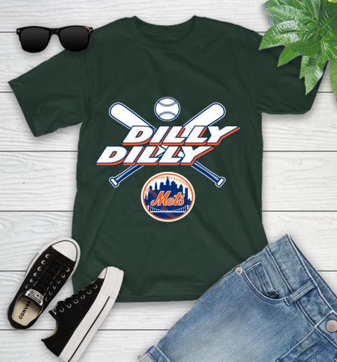 MLB New York Mets Dilly Dilly Baseball Sports Youth T-Shirt 5