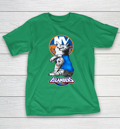 NHL My Cat Loves New York Islanders Hockey T-Shirt 5