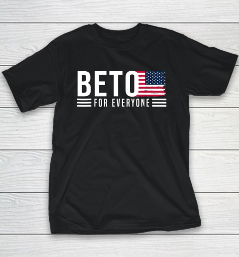 Beto For Everyone American Flag Youth T-Shirt