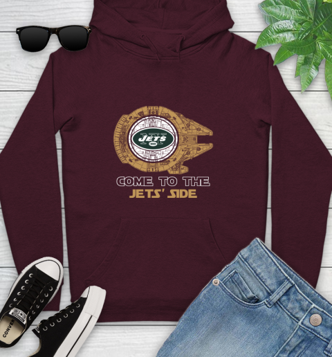 NFL Come To The New York Jets Wars Football Sports Youth Hoodie 7
