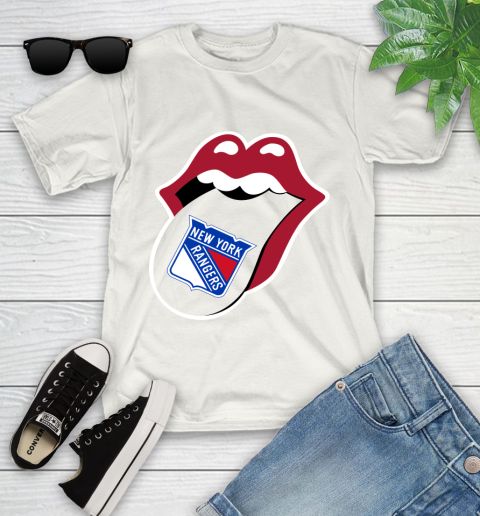 New York Rangers NHL Hockey Lips I Root For My Team Adoring Fan 103