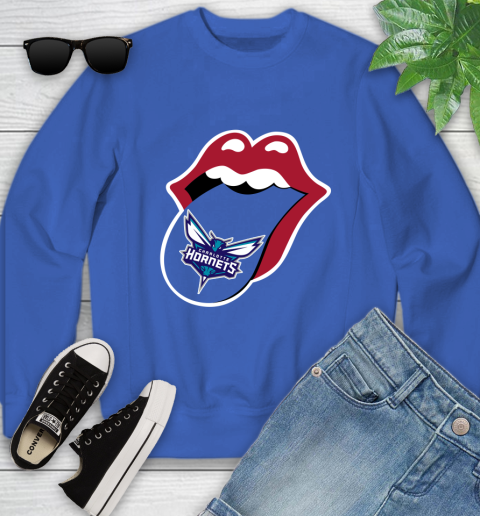 Charlotte Hornets NBA Basketball Lips I Root For My Team Adoring Fan 122