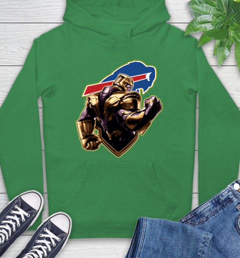 NFL Thanos Avengers Endgame Football Sports Buffalo Bills Hoodie 8