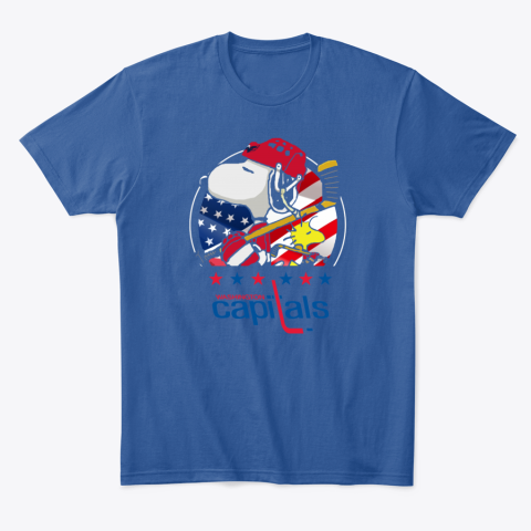 kmtp washington capitals snoopy and woodstock nhl classic t shirt 2 front royal