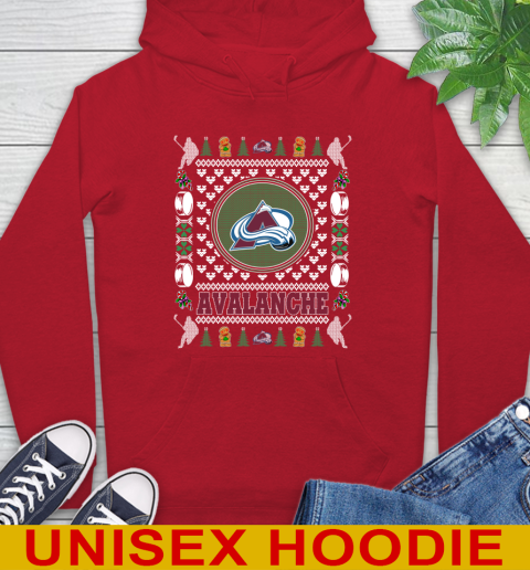 Colorado Avalanche Merry Christmas NHL Hockey Loyal Fan Hoodie 10