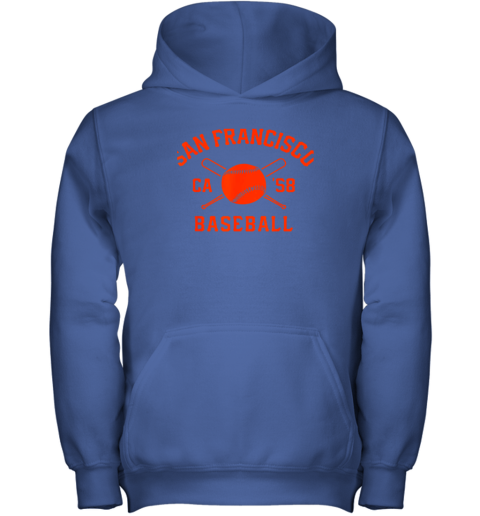 tpjb san francisco baseball vintage sf the city cali retro gift youth hoodie 43 front royal