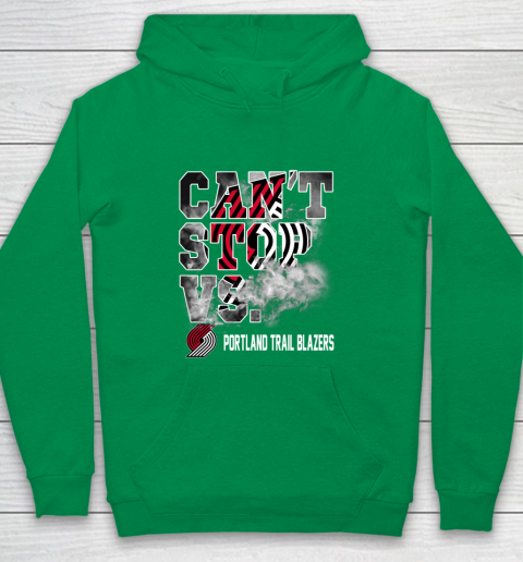NBA Portland Trail Blazers Basketball Can't Stop Vs Youth Hoodie 4