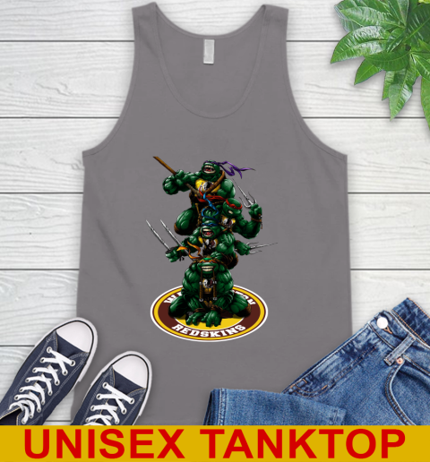 NFL Football Washington Redskins Teenage Mutant Ninja Turtles Shirt Tank Top 7