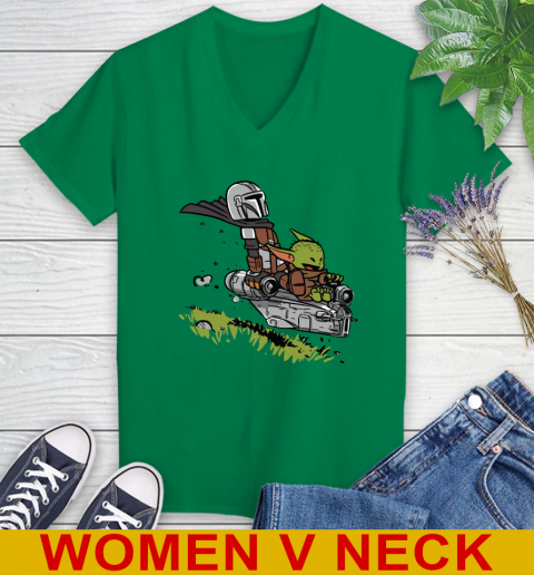 Baby Yoda and Mando Shirt 82
