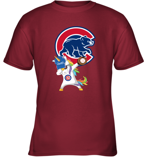 Unicorn Dabbing – Chicago Cubs T-Shirts