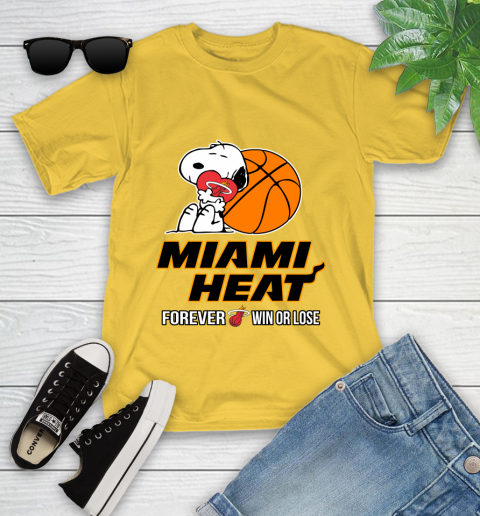 NBA The Peanuts Movie Snoopy Forever Win Or Lose Basketball Miami Heat 110