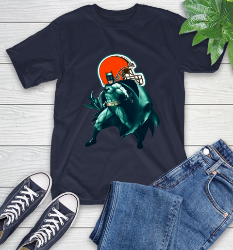 NFL Batman Football Sports Cleveland Browns T-Shirt 4