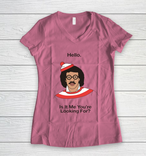 Lionel Richie Waldo Women's V-Neck T-Shirt 7