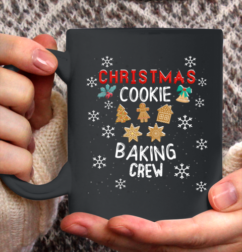 Christmas Cookie Baking Crew Shirt Xmas Cookie Exchange Ceramic Mug 11oz