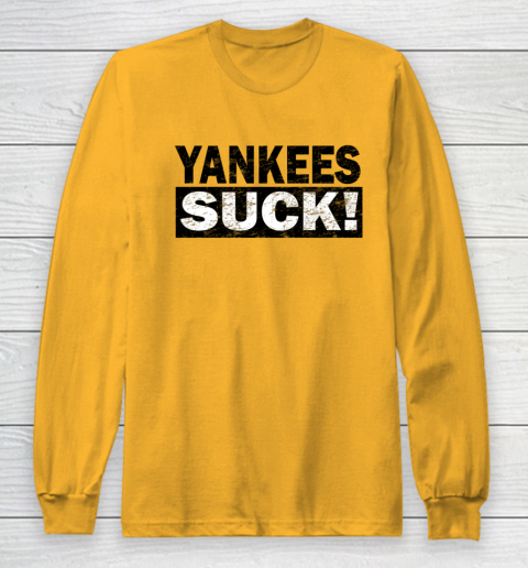 Yankees Suck Long Sleeve T-Shirt 2