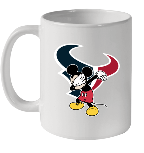 Houston Texans NFL Football Dabbing Mickey Disney Sports Ceramic Mug 11oz