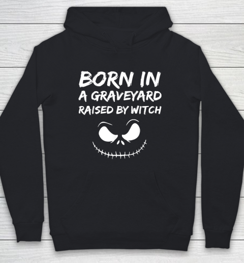 Born in a graveyard raised by a witch Youth Hoodie