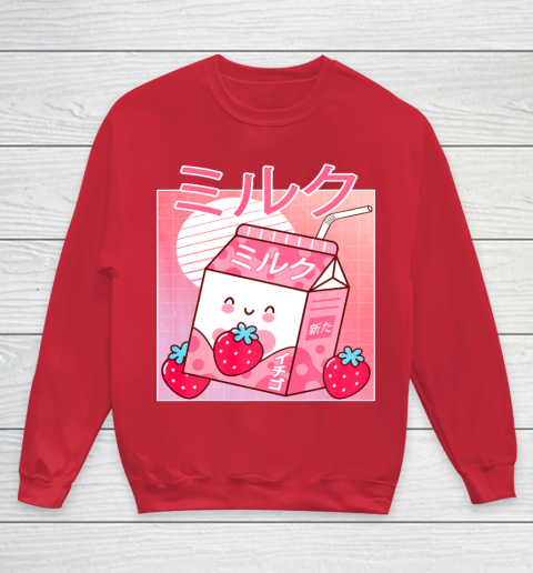 Strawberry milk sweatshirt sale