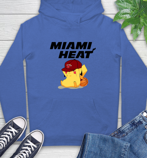 NBA Pikachu Basketball Sports Miami Heat Hoodie 9