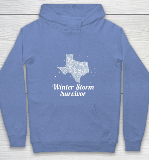 I Survived Winter Storm Texas 202 Youth Hoodie 8
