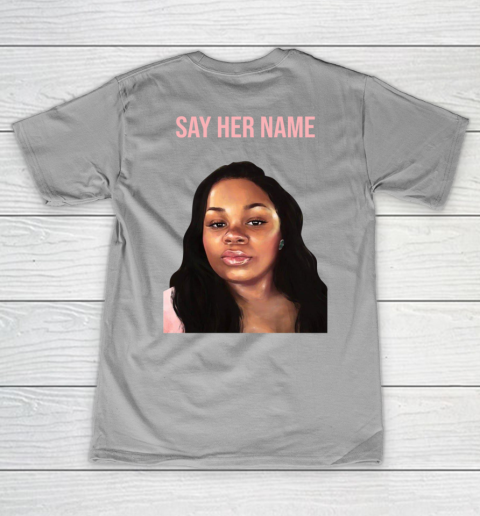 Arrest the cops who killed Breonna Taylor- Say Her Name V-Neck T-Shirt 11