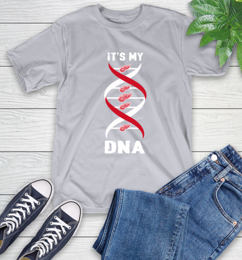 Detroit Red Wings NHL Hockey It's My DNA Sports T-Shirt 6