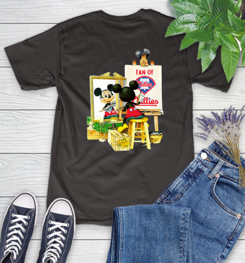 MLB Baseball Philadelphia Phillies Mickey Drawing Shirt 90