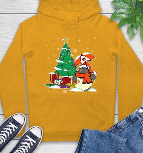 Cincinnati Bengals NFL Football Cute Tonari No Totoro Christmas Sports Hoodie 2