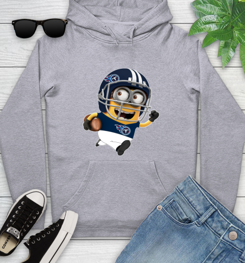 NFL Tennessee Titans Minions Disney Football Sports Youth Hoodie 6