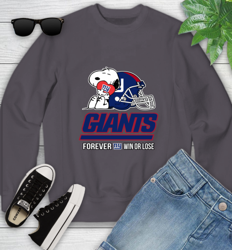 NFL The Peanuts Movie Snoopy Forever Win Or Lose Football New York Giants 120
