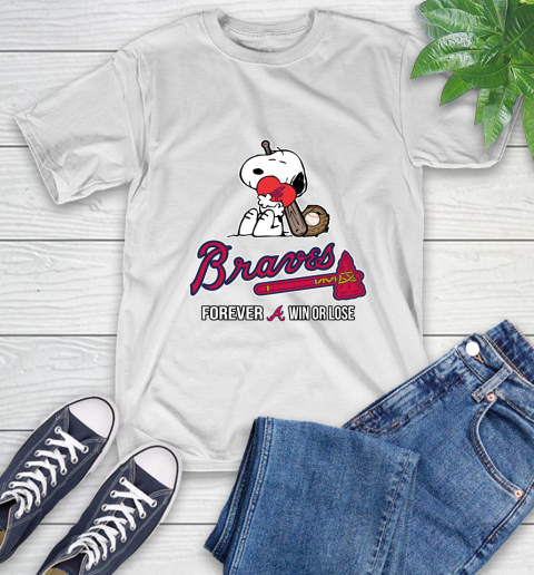MLB The Peanuts Movie Snoopy Forever Win Or Lose Baseball Atlanta Braves