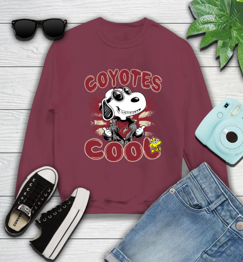 NHL Hockey Arizona Coyotes Cool Snoopy Shirt Sweatshirt 5