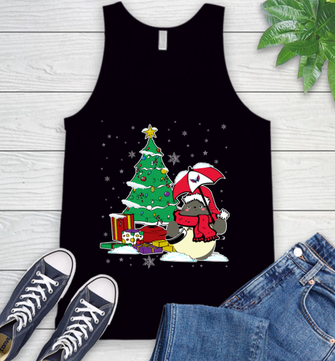 Washington Capitals NHL Hockey Cute Tonari No Totoro Christmas Sports Tank Top