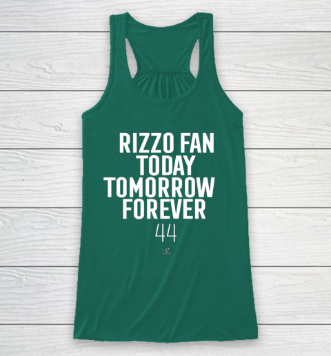 Anthony Rizzo Tshirt Fan Today Tomorrow Forever Gameday Racerback Tank 5