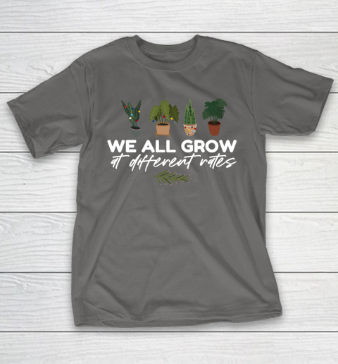 We All Grow At Different Rates, Special Education Teacher Autism Awareness T-Shirt 8