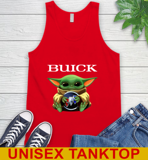 Star Wars Baby Yoda Hugs Buick Car Shirt 71