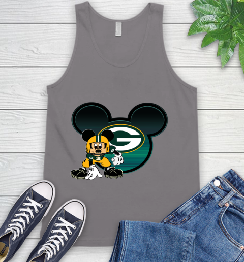 NFL Green Bay Packers Mickey Mouse Disney Football T Shirt Tank Top 7