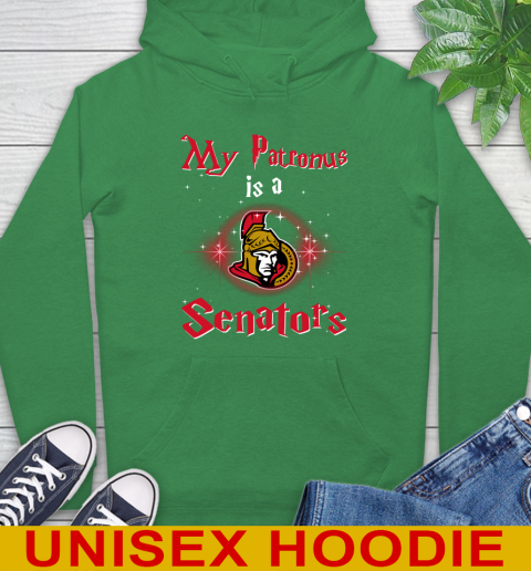 NHL Hockey Harry Potter My Patronus Is A Ottawa Senators Hoodie 8