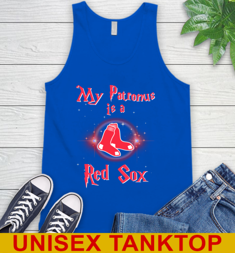 MLB Baseball Harry Potter My Patronus Is A Boston Red Sox Tank Top 4