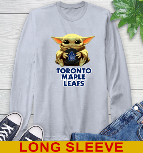 NHL Hockey Toronto Maple Leafs Star Wars Baby Yoda Shirt 63
