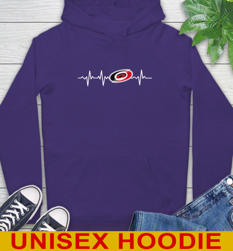 Carolina Hurricanes NHL Hockey Heart Beat Shirt Hoodie 5