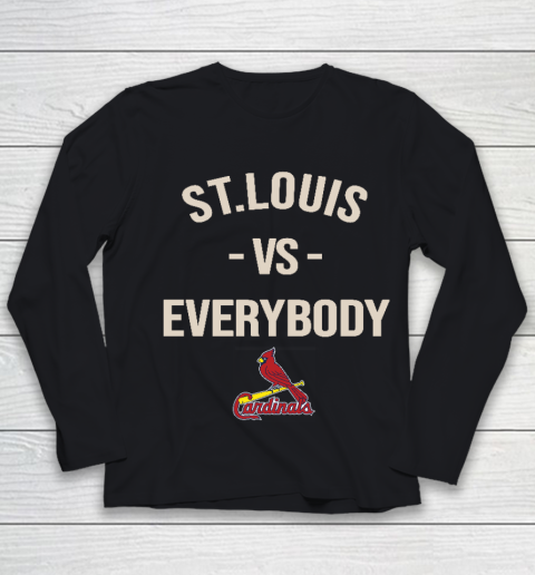 St.Louis Cardinals Vs Everybody Youth Long Sleeve