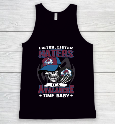 Listen Haters It is BLACKHAWKS Time Baby NHL Tank Top