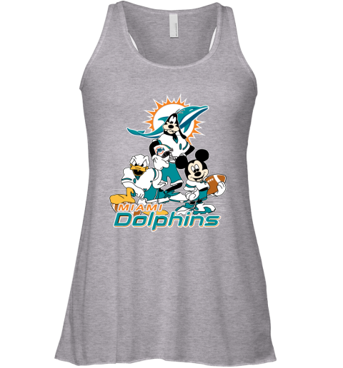 Miami Dolphins Shirt Large Mens NFL DOLPHINS FOOTBALL Gray Sleeveless T- Shirt