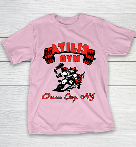 Atilis Gym Ocean City NJ Youth T-Shirt 5