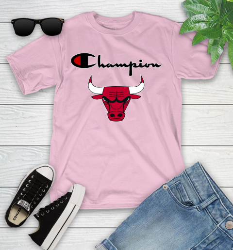 NBA Basketball Chicago Bulls Champion Shirt Youth T-Shirt 7