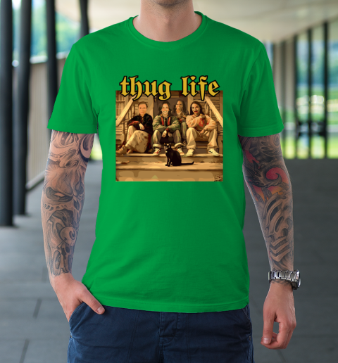 Thug Life Kamala Harris 2024 Feminist  Vote Blue Election T-Shirt 5