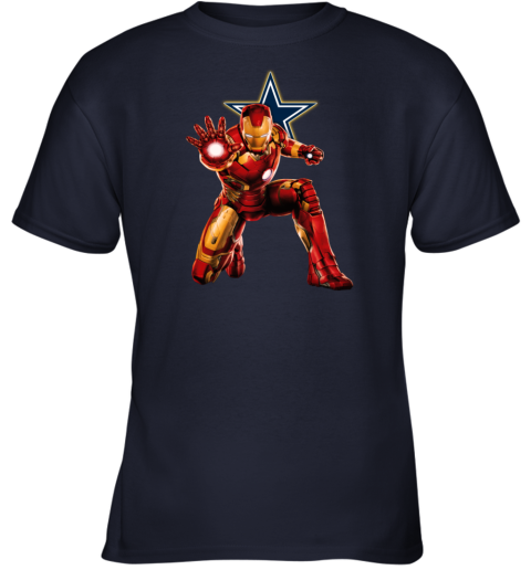 NFL Iron Man Dallas Cowboys Youth T-Shirt - Rookbrand